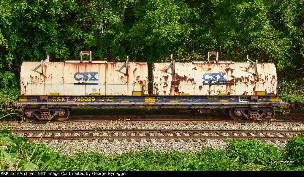 CSX 496029 Coil Steel Car